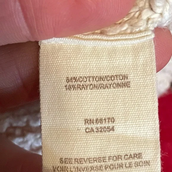 Free People oatmeal beige Knit V neck oversized slouchy off shoulder sweater m - Picture 13 of 14